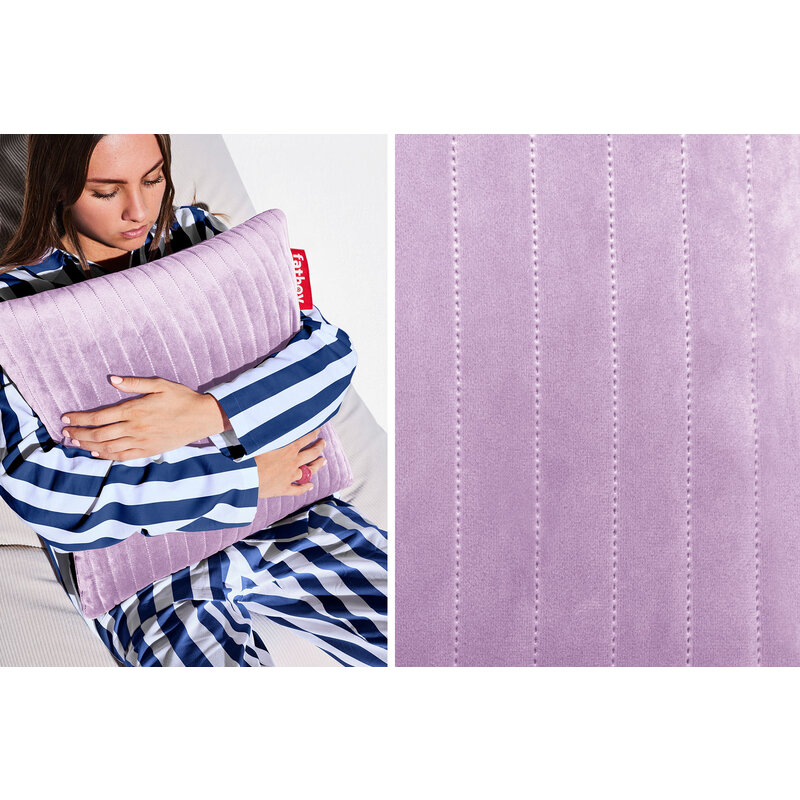 Fatboy-collectie Hotspot warmtekussen  Quadro Line Velvet Lilac