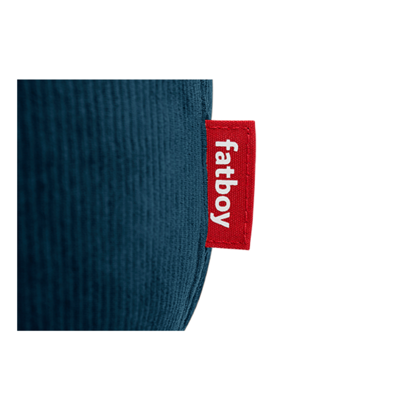 Fatboy-collectie Recycled Point poef Cord Deep Blue