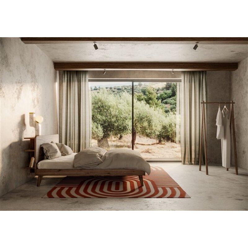 Karup Design-collectie RETREAT BED CAROB BROWN 140 X 200