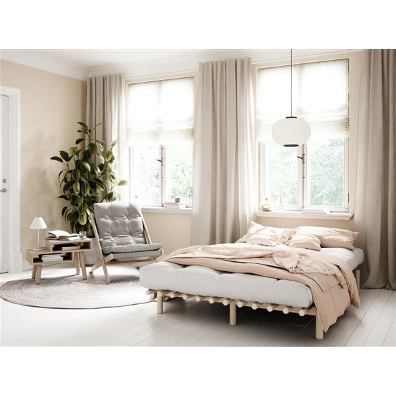 Karup-collectie PACE BED Clear lacquered