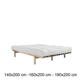 Karup PACE BED Clear lacquered