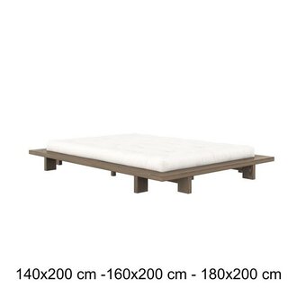 Karup Design JAPAN BED RAW Carob Brown