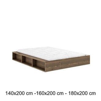 Karup Bed ZIGGY Carob Brown