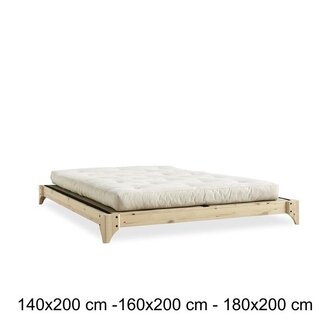 Karup Design ELAN BED CLEAR LACQUERED 140 X 200