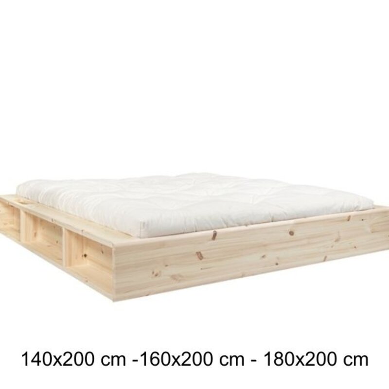 Karup-collectie Bed ZIGGY naturel hout