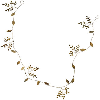 Madam Stoltz Iron garland with small leaves