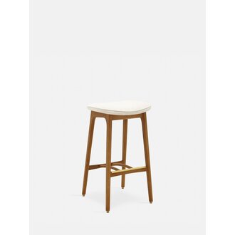 366 Concept 200-190 Barkruk Basic M/75 Marmer Wit Donker Hout