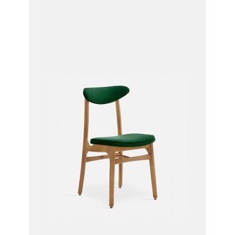 366 Concept 200-190 Stoel Fluweel Flesgroen Natuurlijk Hout