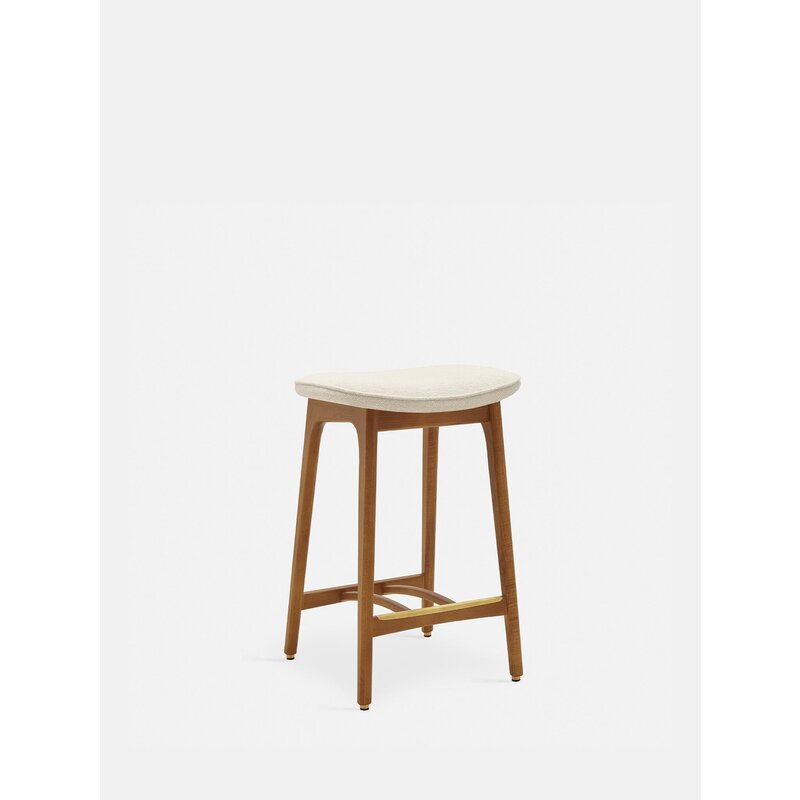 366 Concept 200-190 Barkruk Basic S/65 Boucle Crème Donker Hout