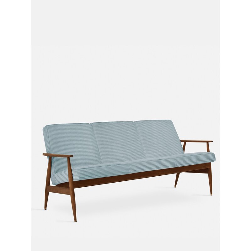 366 Concept FOX 3-zitskoord creme Donker Hout