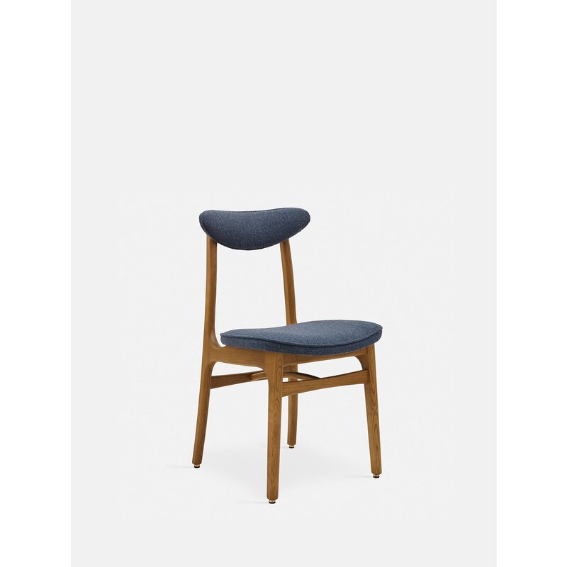 366 Concept 200-190 Stoel Boucle Denim Donker Hout