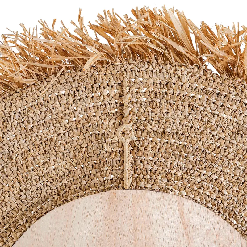Bazar Bizar-collectie Yema Spiegel - Naturel - L