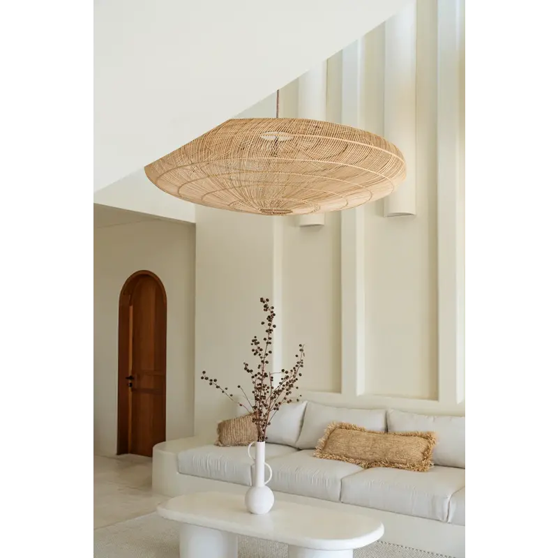 Bazar Bizar Macaron Hanglamp - Naturel - XL