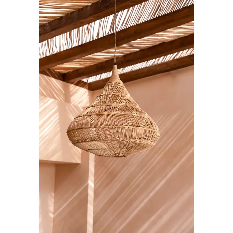 Bazar Bizar Drop Hanglamp - Naturel - XL