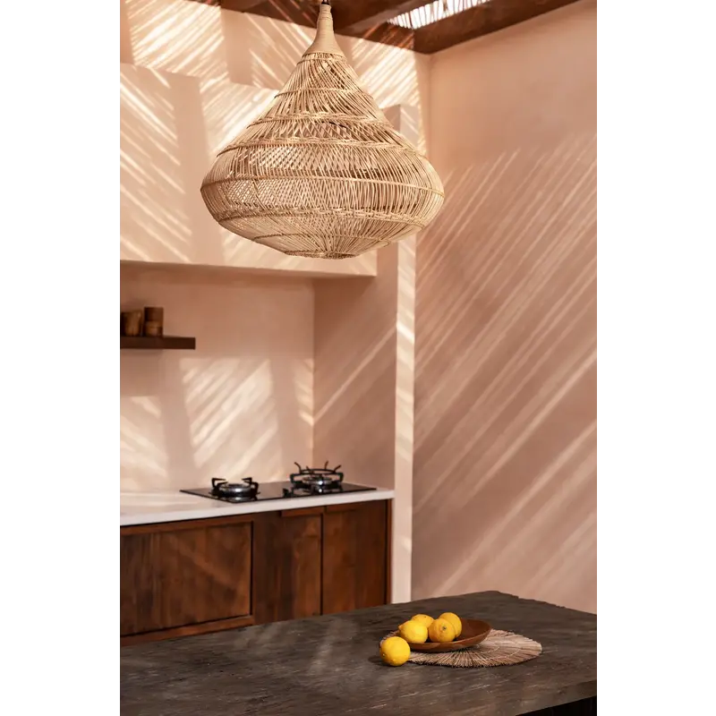 Bazar Bizar Drop Hanglamp - Naturel - XL