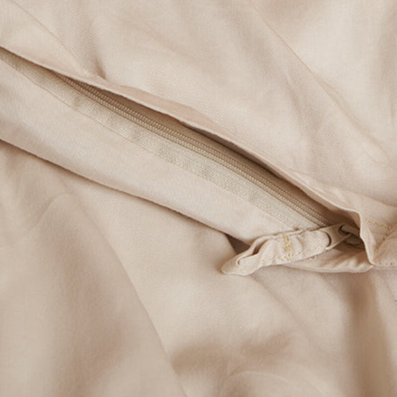 Coco & Cici-collectie Tencel dekbedovertrek beige