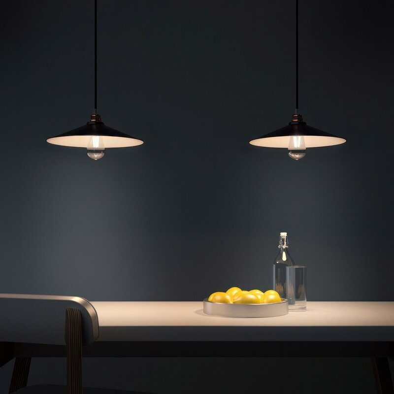 E|L by DEENS.NL-collectie Lampenkap Swing zwart