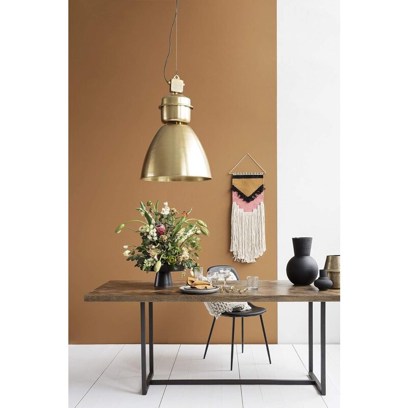 House Doctor-collectie Industriele hanglamp VOLUMEN brass