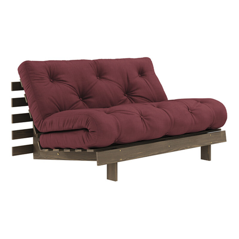 Karup Design-collectie Slaapbank Roots 140 Carob brown