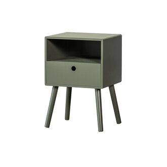 WOOOD Ozzy Nightstand Wood Warm Green