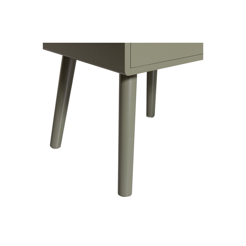 WOOOD-collectie Ozzy Nightstand Wood Warm Green