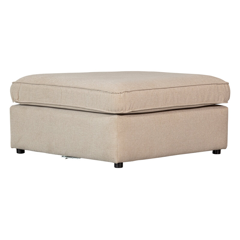 WOOOD Exclusive-collectie Freek Hocker Element Warm Beige