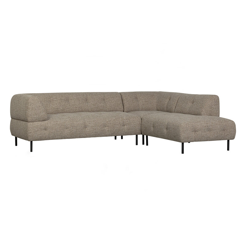 WOOOD-collectie Lloyd Corner Sofa Right Coarse Woven Brown Melange