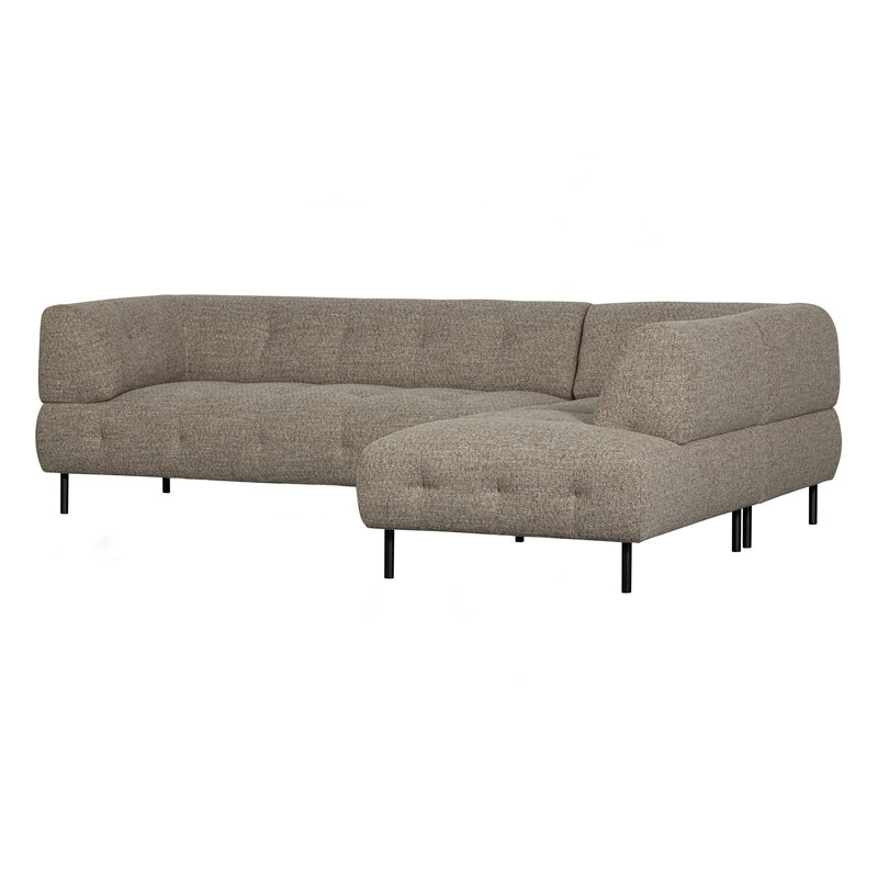 WOOOD-collectie Lloyd Corner Sofa Right Coarse Woven Brown Melange