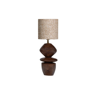 BePureHome Venue Table Lamp Base + Upvote Lampshade Sand Melange