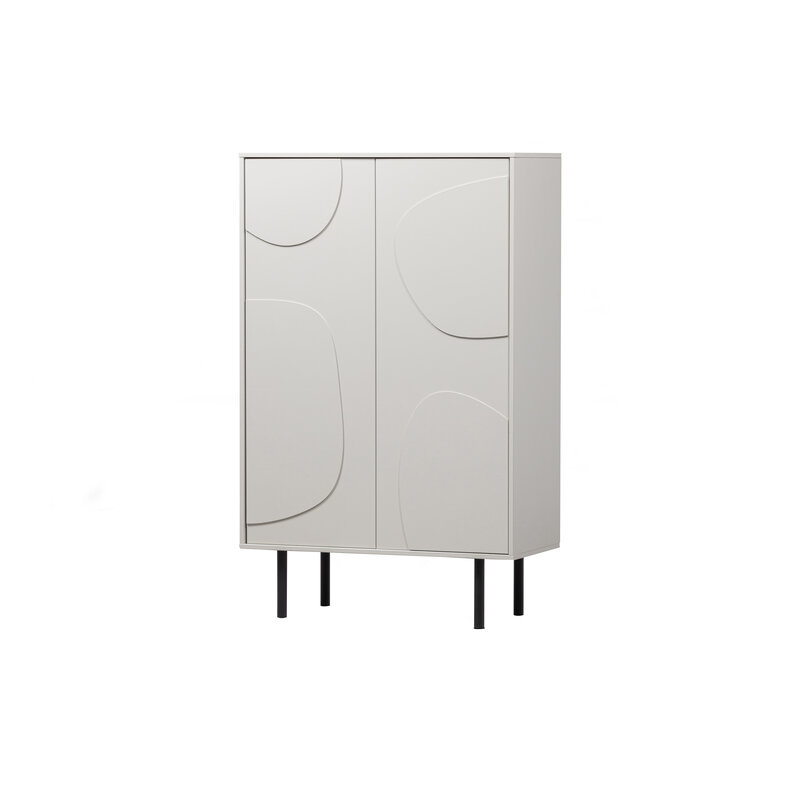 WOOOD-collectie Cadiz Opbergkast Grenen Mist [fsc]