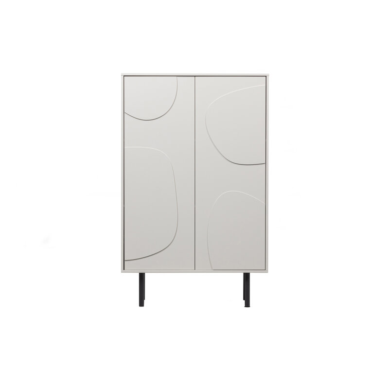 WOOOD-collectie Cadiz Opbergkast Grenen Mist [fsc]