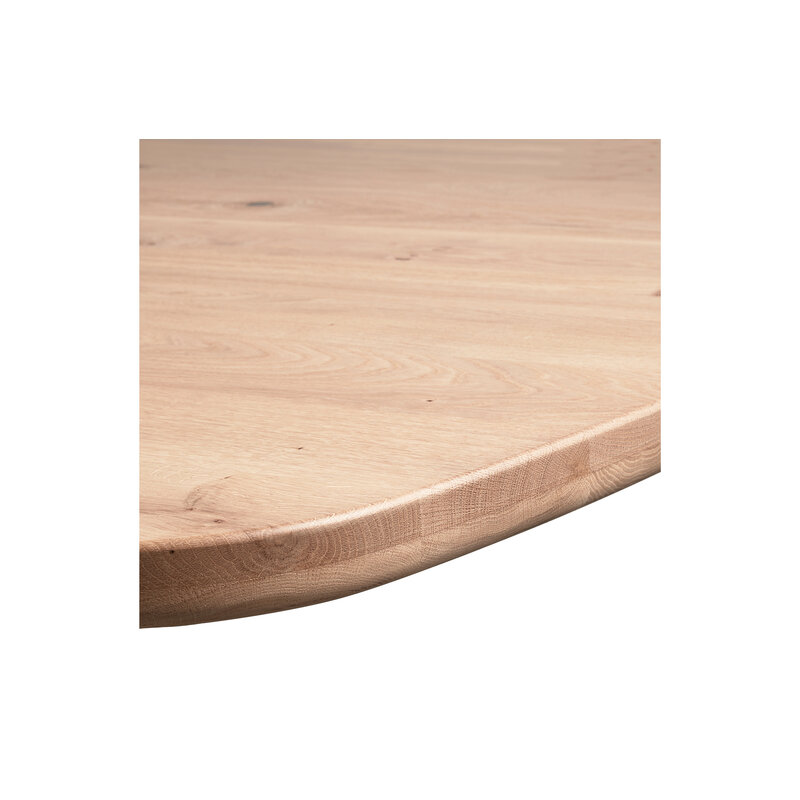 WOOOD-collectie Tablo Xl Table Top Oak Natural Danish Oval 230X115Cm [Fsc]