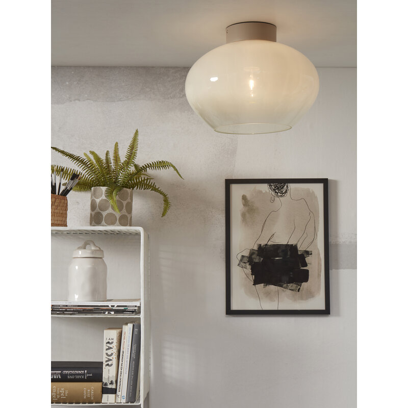 it's about RoMi-collectie Ceiling lamp Bologna, milk white