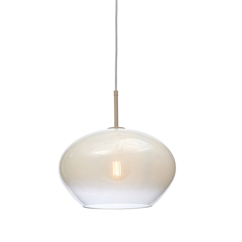 it's about RoMi-collectie Hanging lamp Bologna, c.gradient milk white