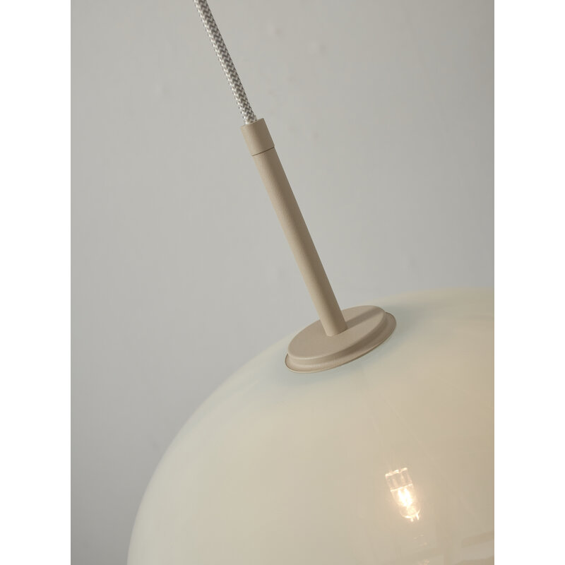 it's about RoMi-collectie Hanging lamp Bologna, c.gradient milk white