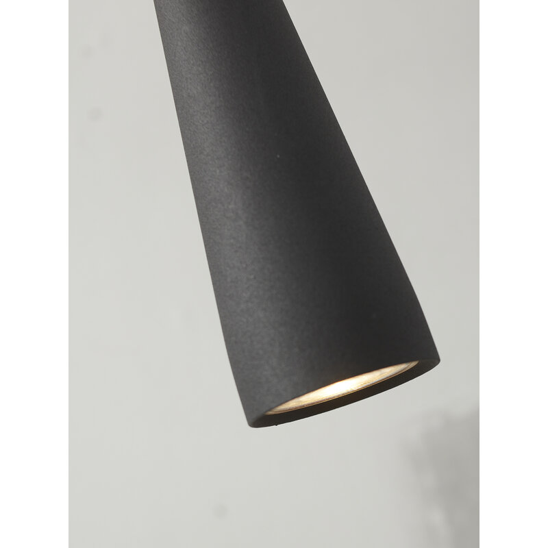 it's about RoMi-collectie Hanging lamp Bordeaux GU10, black