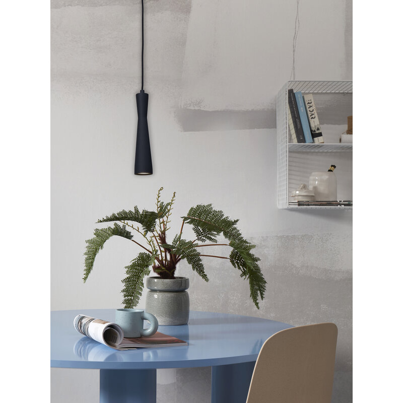 it's about RoMi-collectie Hanglamp Bordeaux GU10, zwart