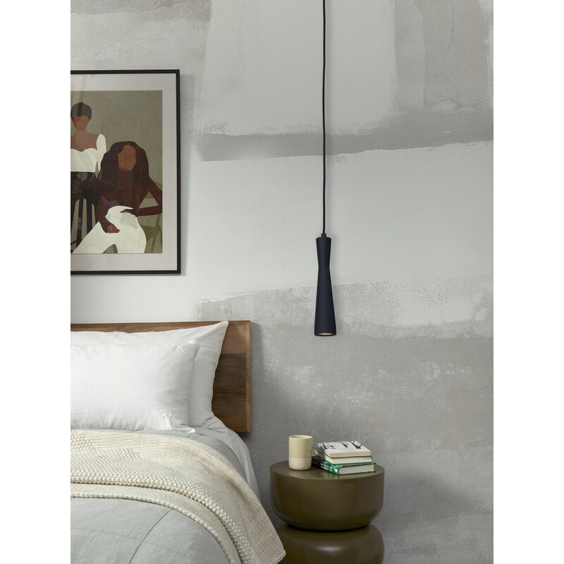 it's about RoMi-collectie Hanging lamp Bordeaux GU10, black