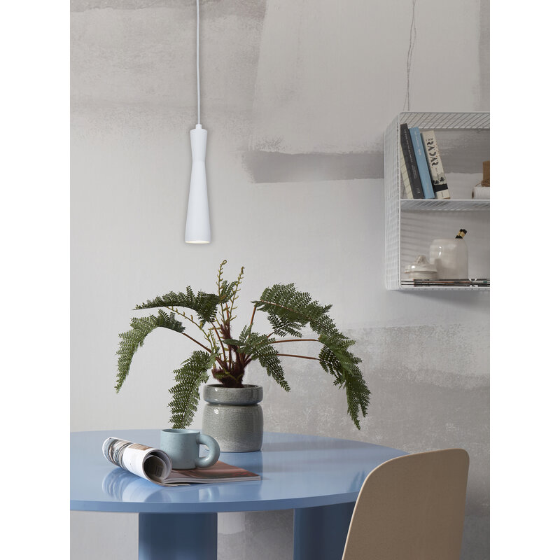 it's about RoMi-collectie Hanglamp Bordeaux GU10, wit