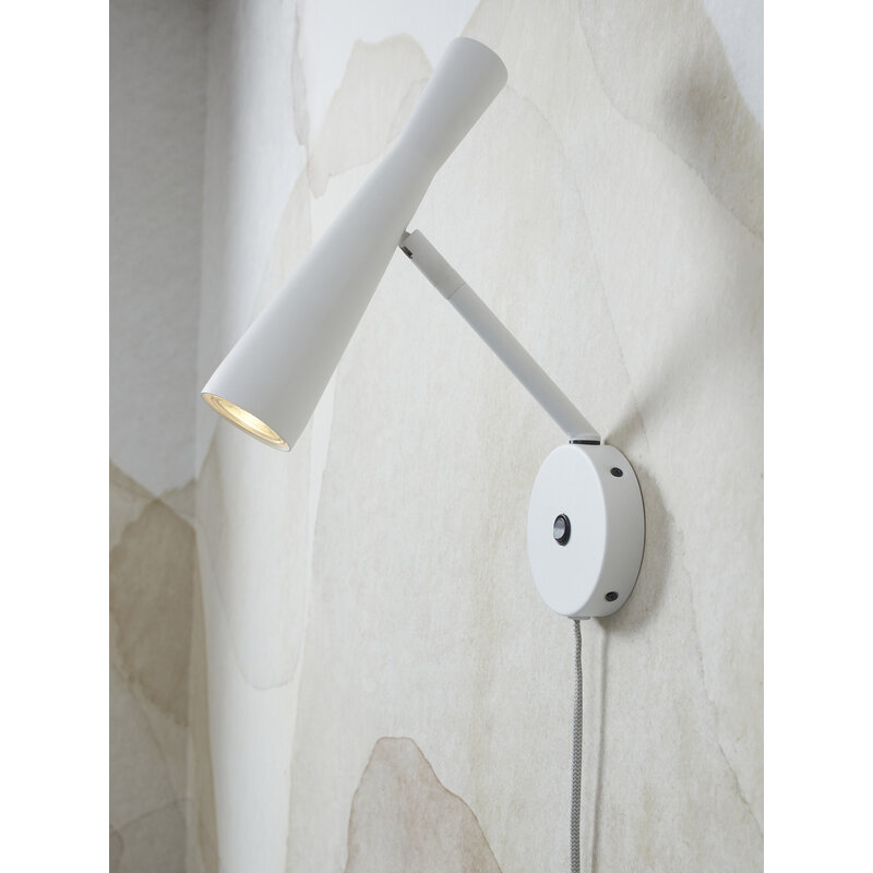 it's about RoMi-collectie Wall lamp Bordeaux GU10, white