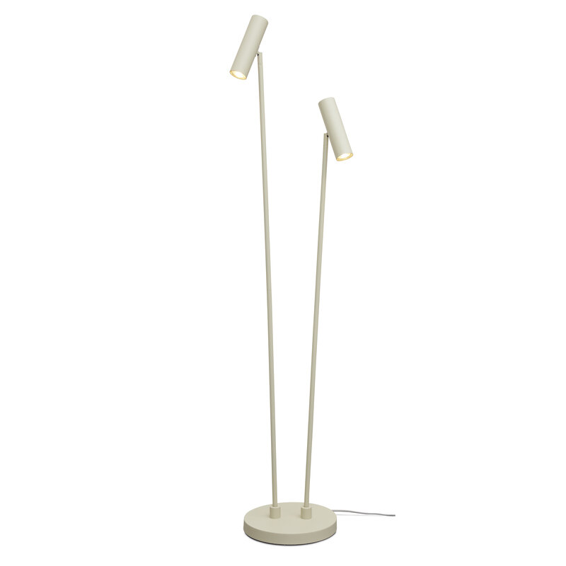 it's about RoMi-collectie Floor lamp Havana 2-light, soft green