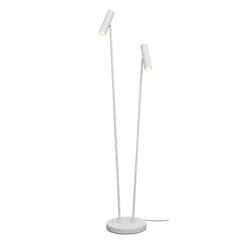 it's about RoMi-collectie Vloerlamp Havana 2-licht, wit