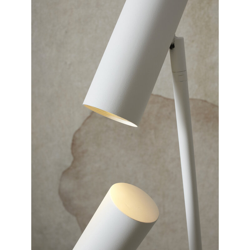 it's about RoMi-collectie Vloerlamp Havana 2-licht, wit