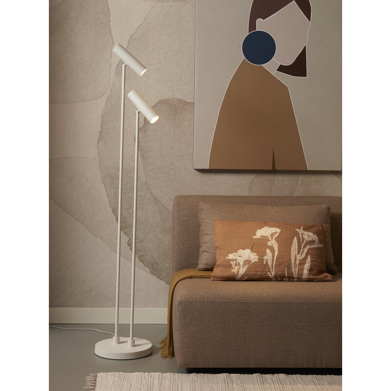 it's about RoMi-collectie Floor lamp Havana 2-light, white