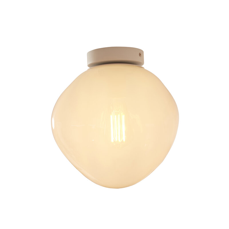 it's about RoMi-collectie Ceiling lamp Helsinki boulder, milk white