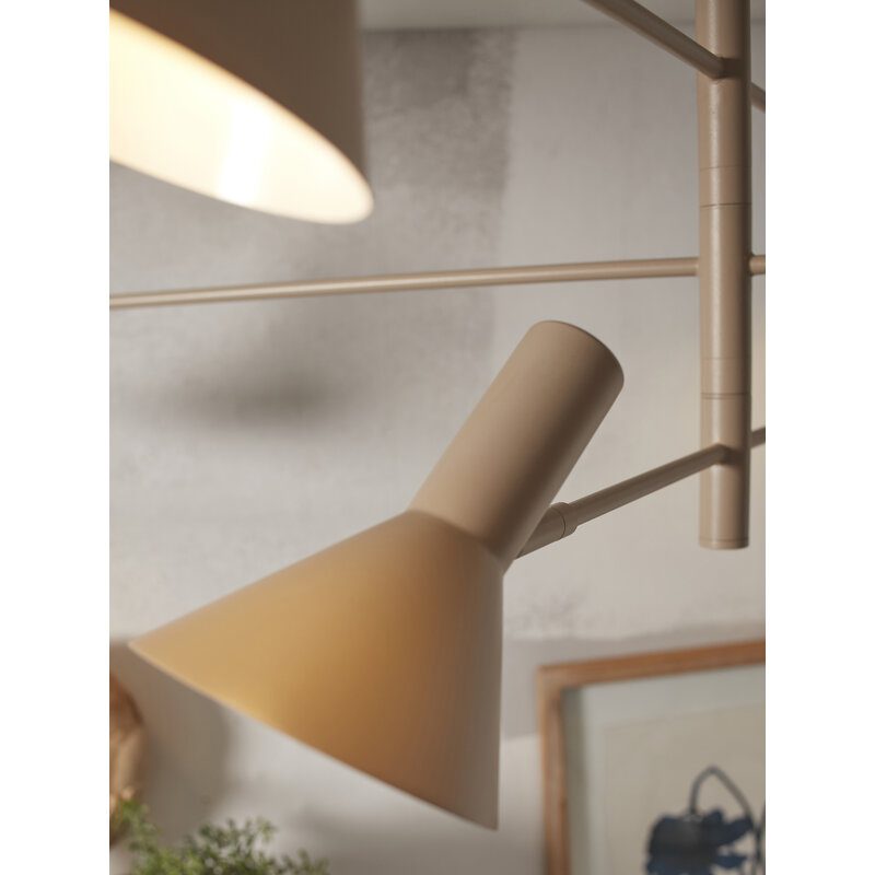 it's about RoMi-collectie Ceiling lamp Izmir 3-arm, sand