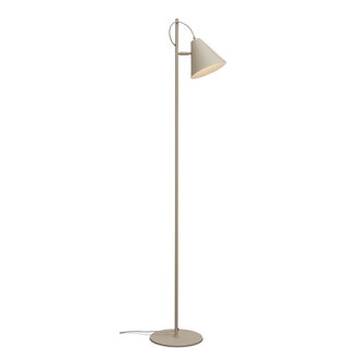 it's about RoMi Floor lamp Lisbon pointed shade, sand