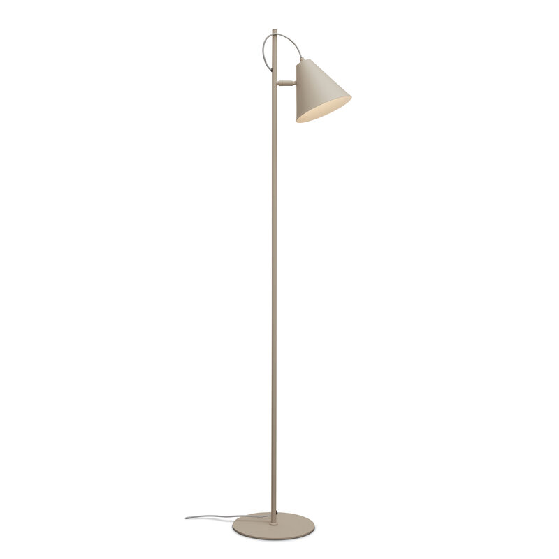 it's about RoMi-collectie Floor lamp Lisbon pointed shade, sand