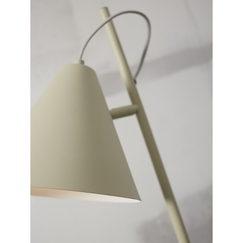 it's about RoMi-collectie Vloerlamp Lisbon puntkap, soft green