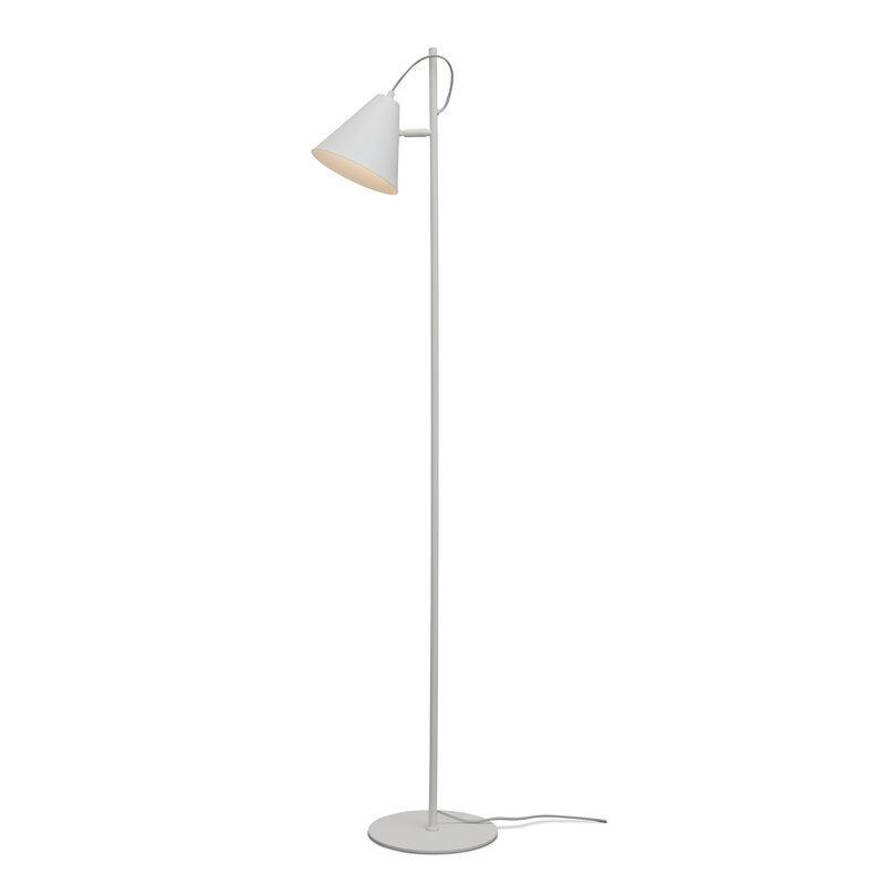 it's about RoMi-collectie Floor lamp Lisbon pointed shade, white
